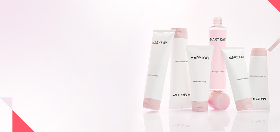 The Mary Kay hydrating skin care regimen and mattifying skin care regimen.