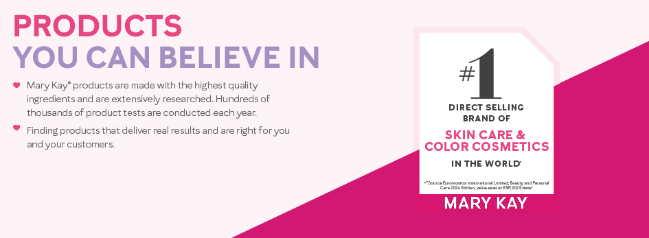 PRODUCTS YOU CAN BELIEVE IN