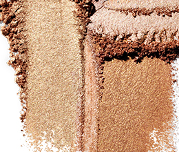 Beautiful smears of shimmering Mary Kay Chromafusion Highlighters