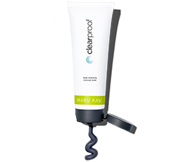 A hero product shot of Clear Proof Deep-Cleansing Charcoal Mask