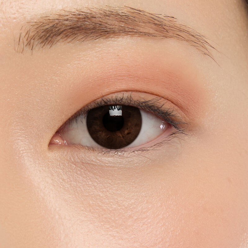 Macro eye shotnbspof Mary KaynbspMattenbspEye Shadow Stick in Celestial Nude on light skin tone
