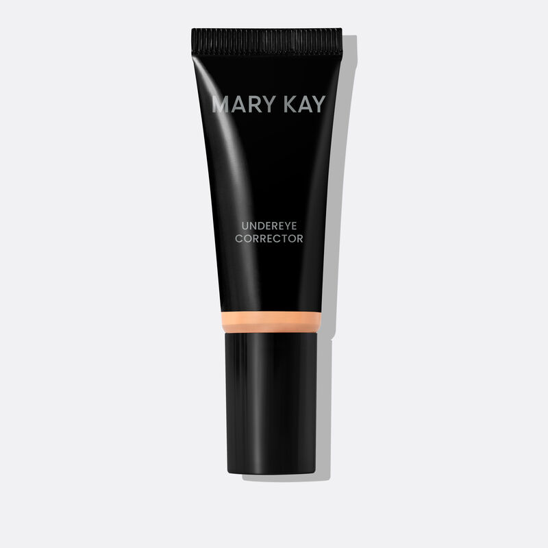 Black Mary Kay&trade; Undereye Corrector bottle in light peach
