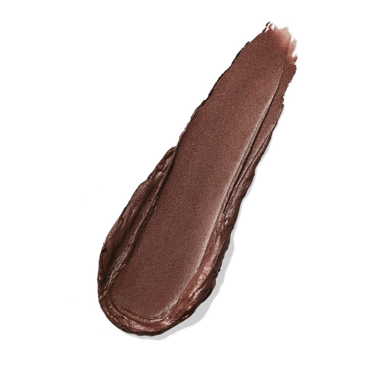 Product rub of Mary Kay Gel SemiShine Lipstick in Downtown Brown
