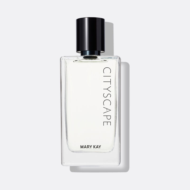 A bottle of Cityscape&reg; Cologne Spray on a plain background.