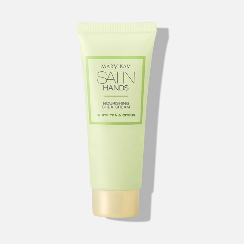 Tube of White Tea  Citrus Satin Hands Nourishing Shea Cream