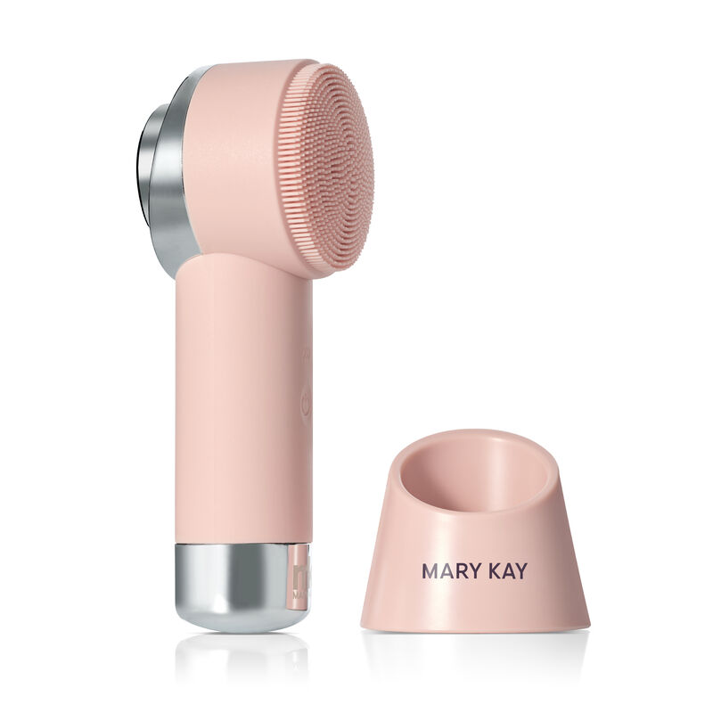 L&rsquo;Appareil pour le visage SkinvigorateMD Duo en &eacute;dition limit&eacute;e plac&eacute; &agrave; c&ocirc;t&eacute; de son socle.