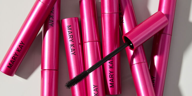A pile of Mary Kay Fanorama Mascara tubes