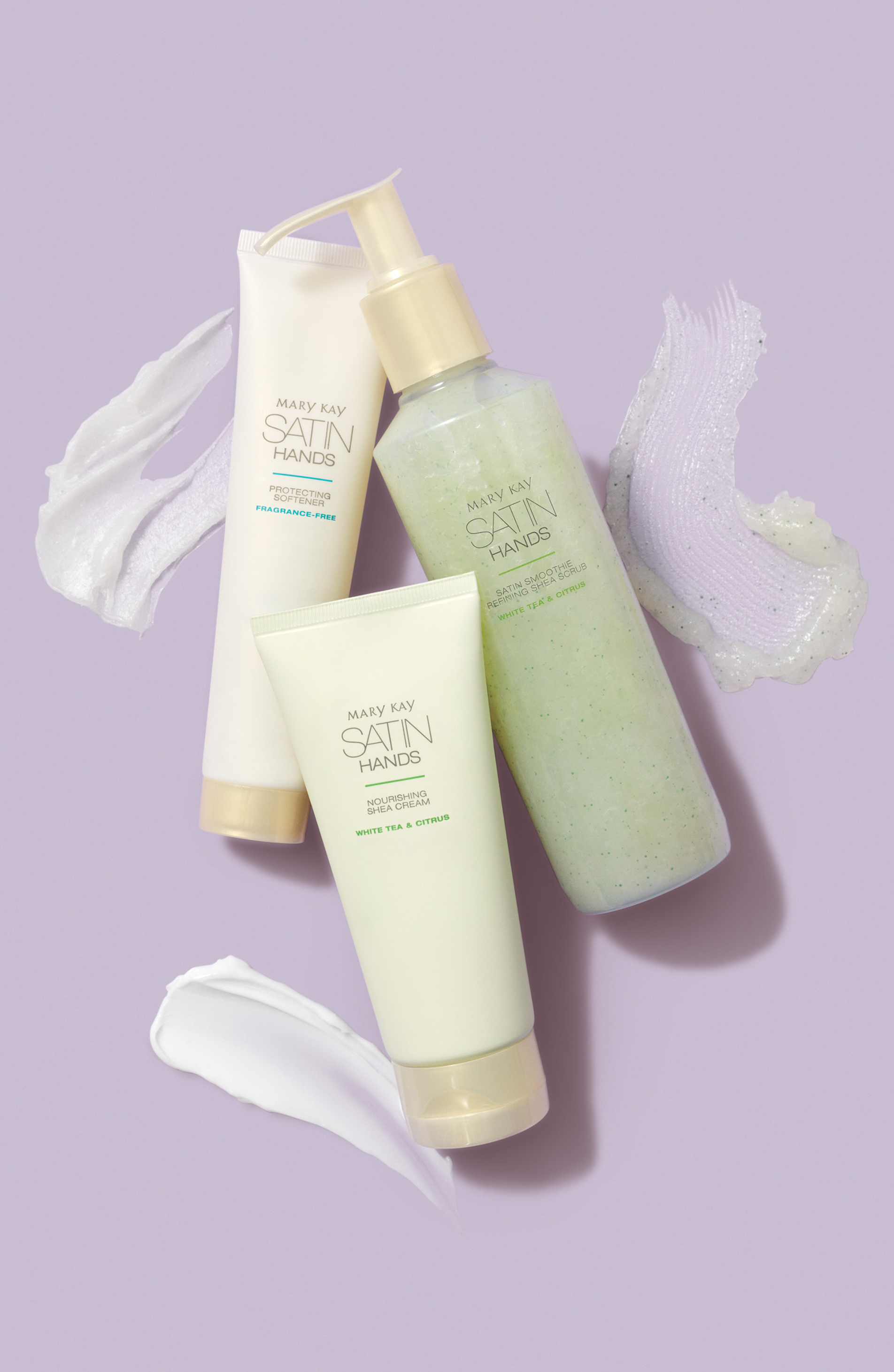 Mary Kay White Tea & Citrus Satin Hands Pampering Set