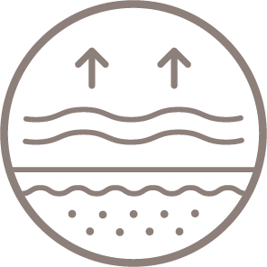 Illustration of skin lifting symbolizing reducing skin lines